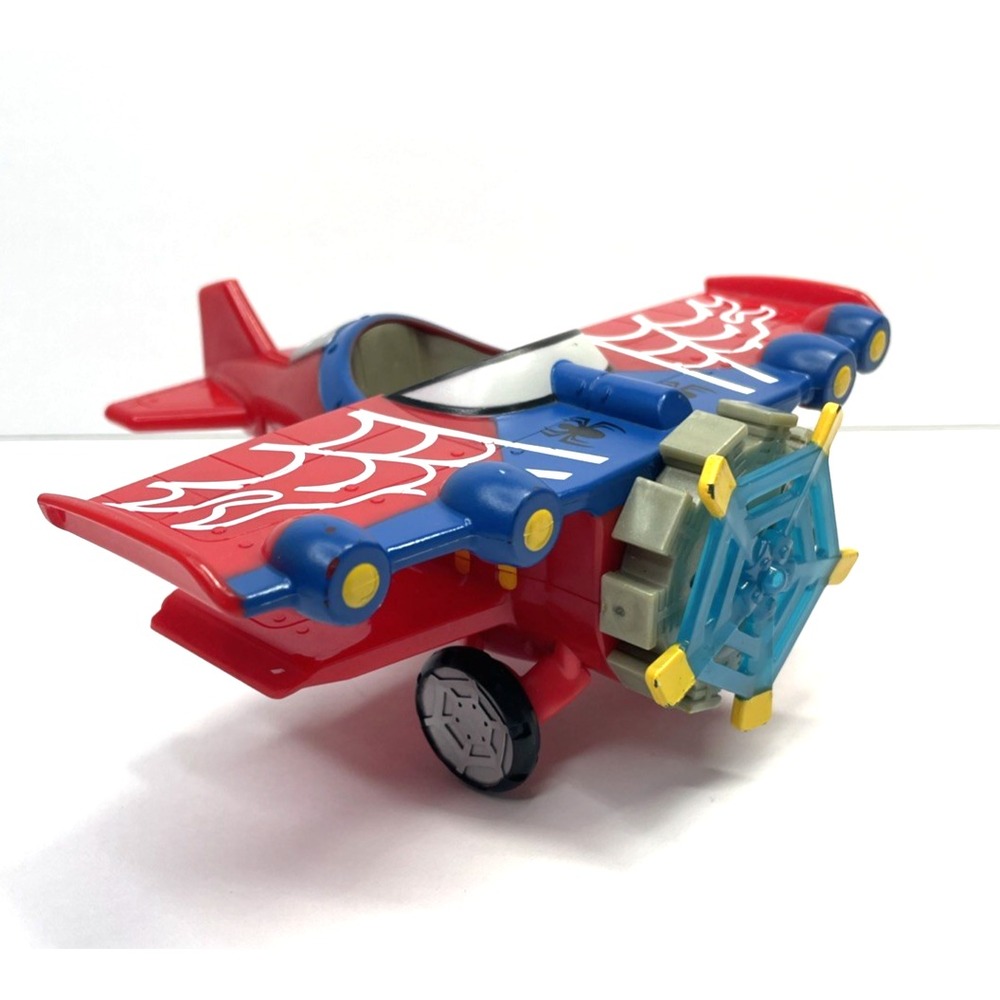Playskool Heroes Marvel Super Hero Squad Spider Man Stunt Plane Hasbro 2011